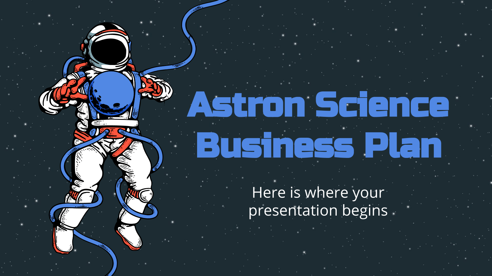 Astron Science商业计划PPT模板